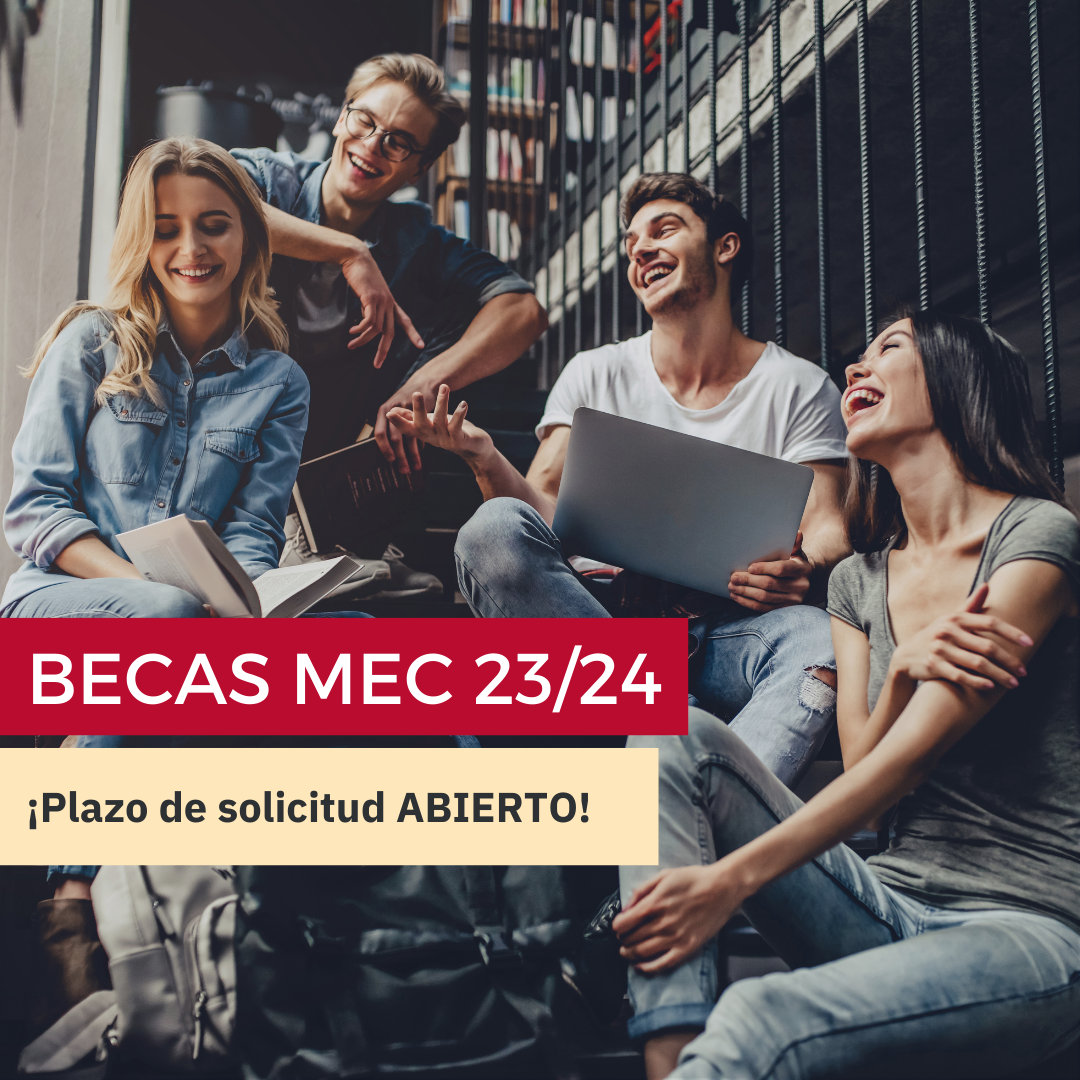 Abierto el plazo de solicitud de Becas MEC 23/24 para tus estudios de Formación Profesional