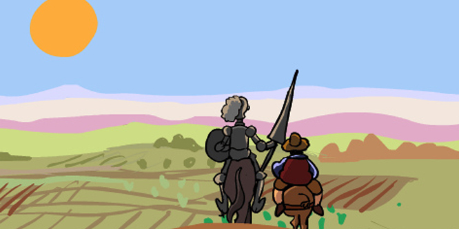 El por qué no todos han leído a Cervantes.